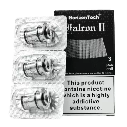 HorizonTech Falcon 2 Sector Mesh Coils 0.14Ω, 70-75W (3pk) - Eliquidsupply