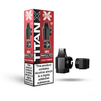 Titan X Prefilled Pod Cola Freeze - Nicotine Strength#20mg