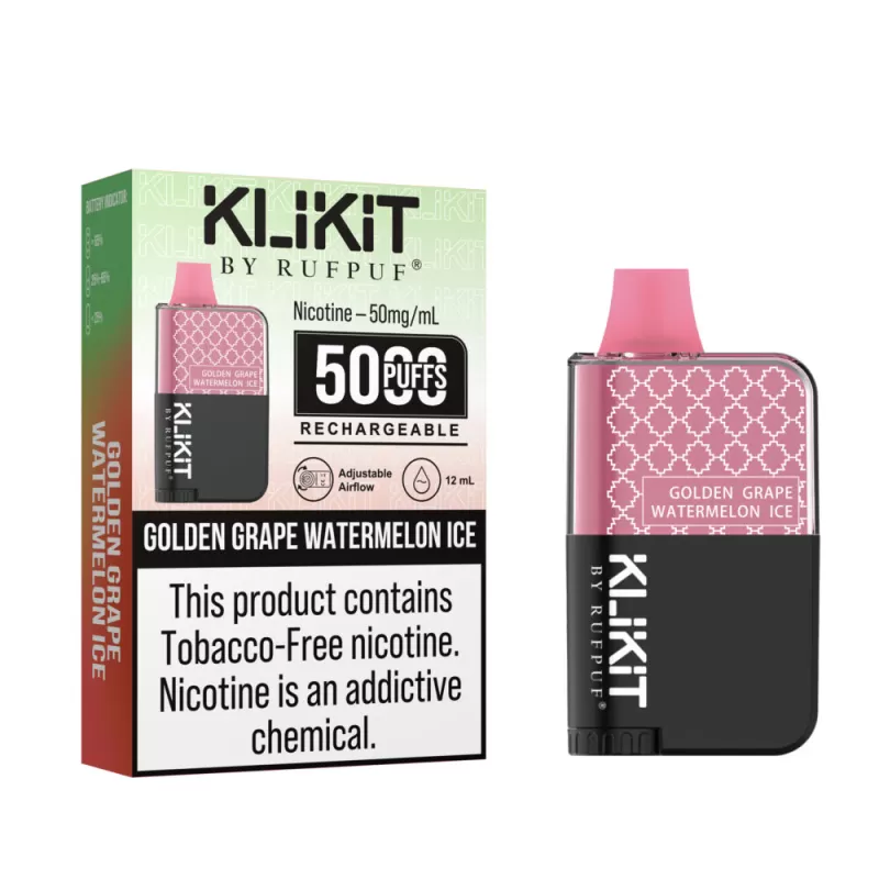 Golden Grape Watermelon Ice Rufpuf Klikit Full Kit 5000