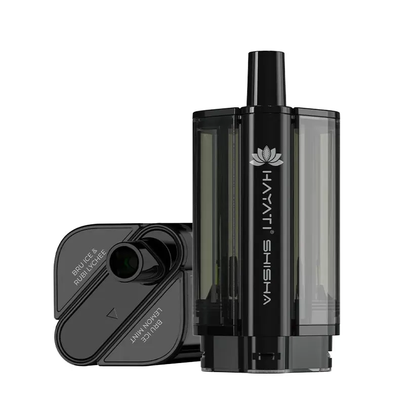 Hayati Pro Ultra Plus Shisha 30K Pods - Raspberry Kiwi Fresh Mist / Kiwi Orange Mint - Image 3