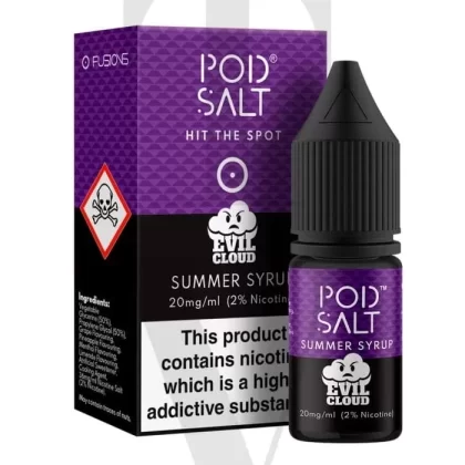 POD SALT SUMMER SYRUP NIC SALT E-LIQUID