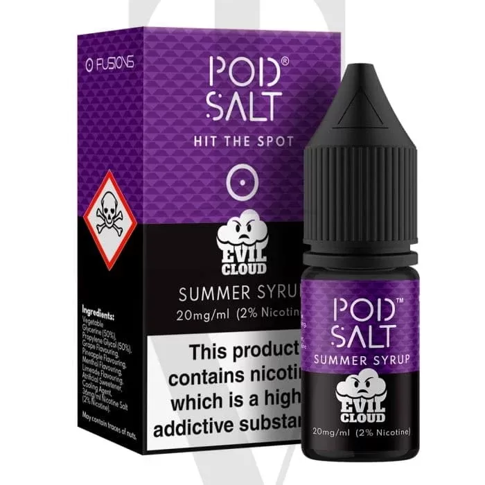 POD SALT SUMMER SYRUP NIC SALT E-LIQUID