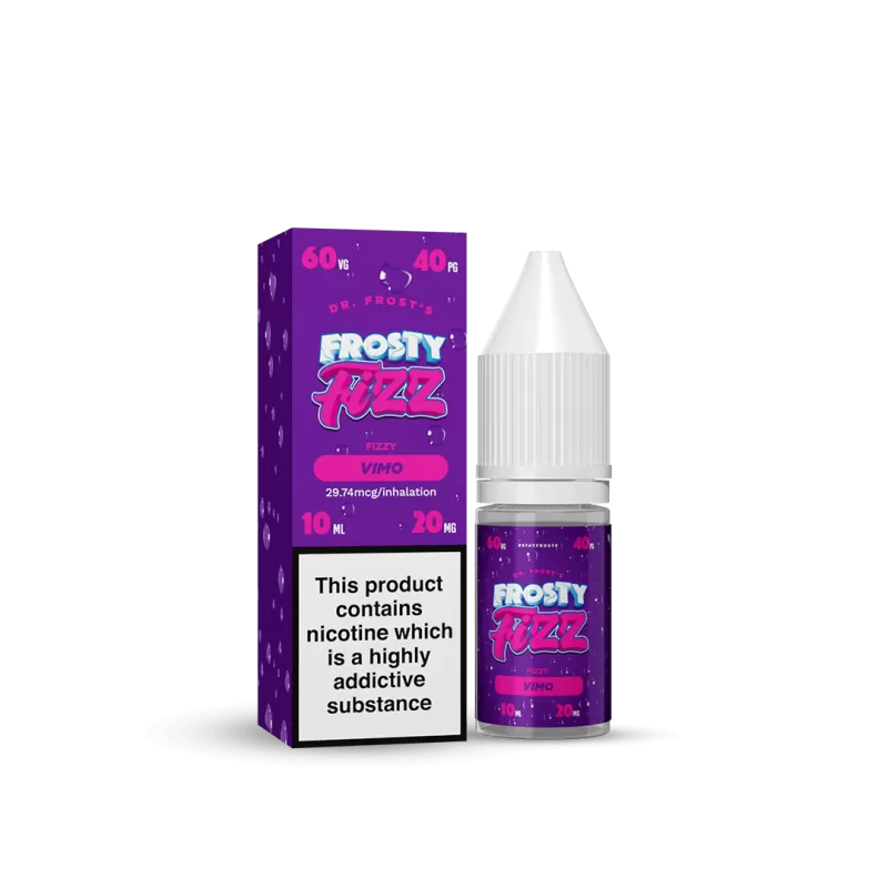 Frosty Fizz Dr Frost Vimo Nic Salt E-Liquid - 10 Pack - 20mg - Image 2