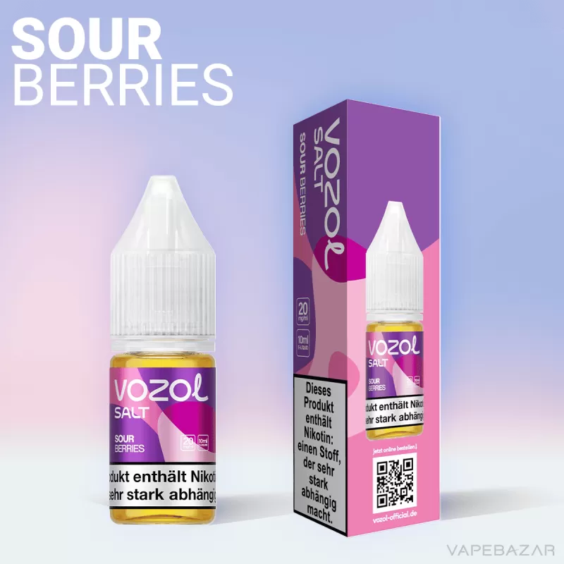 Vozol Liquid – Passionfruit Raspberry Orange - 14,5mg/ml, 20mg/ml - Image 2