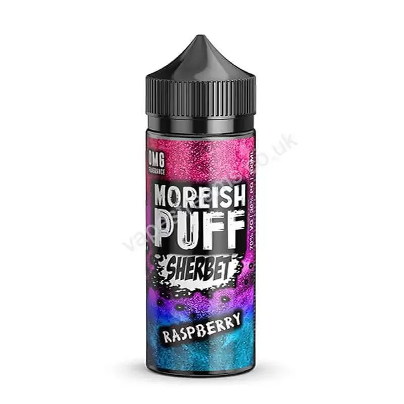 Raspberry by Moreish Puff Sherbet Short Fill - Vapestreams Co