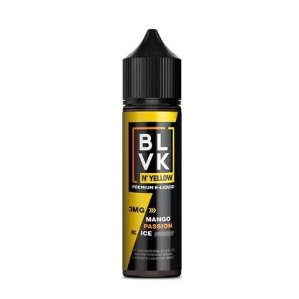 MANGO PASSION ICE – BLVK N’ YELLOW – 60ML – 3MG