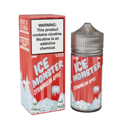Ice Monster - Strawmelon Apple - 100ML E-Liquid - 6MG
