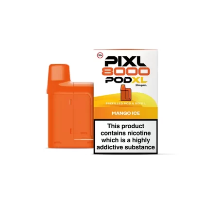 Pixl 8000 Mango Ice Refill Pods - Ecigpremium