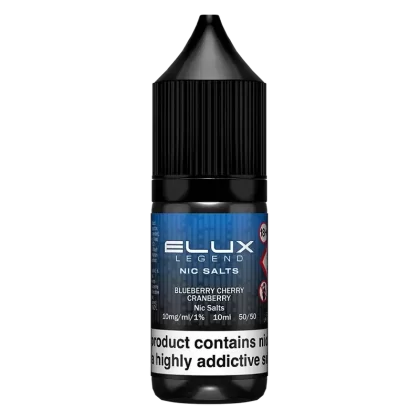 Elux Blueberry Cherry Cranberry Nic Salt Vape Juice 10ml