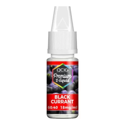 QCIG BLACKCURRANT 10ML E-LIQUID