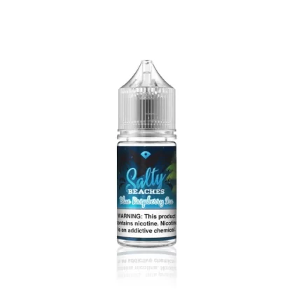 Salty Beaches E-Liquid – Blue Raspberry Ice – 30ml