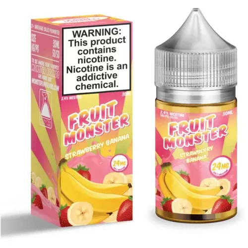 Fruit Monster Strawberry Banana Salt 30ml E-Juice