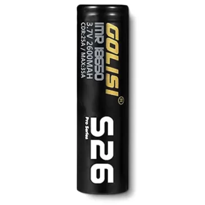 S26 18650 Battery by Golisi - S26
