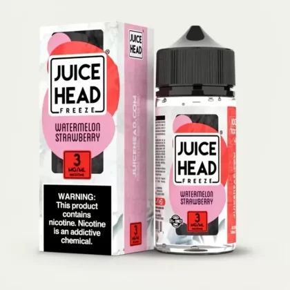 Watermelon Strawberry FREEZE – Juice Head – 100mL – 70VG Vape - Uwinvapeaustralia