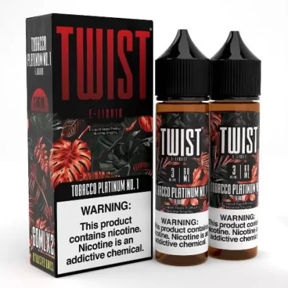 Twist E-Liquid – Tobacco Platinum No. 1 2x60ml - Vape Product, Vape Product (B2BBB6)