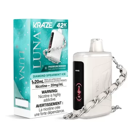 Kraze Luna 42k Disposable - Fruit Jewel Ice, Pristine Pina Colada Ice