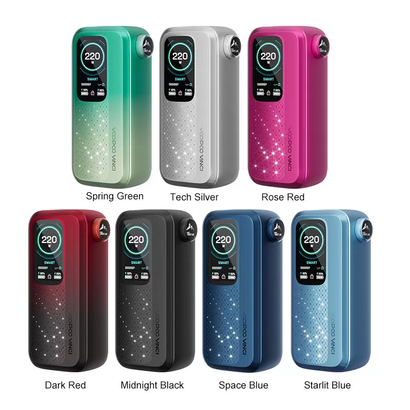 VOOPOO Vinci Spark 220 Box Mod - Starlit Blue - Image 2