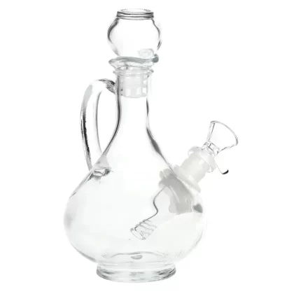 SeshGear Rounded Vintage Glass Water Pipe – 7.75