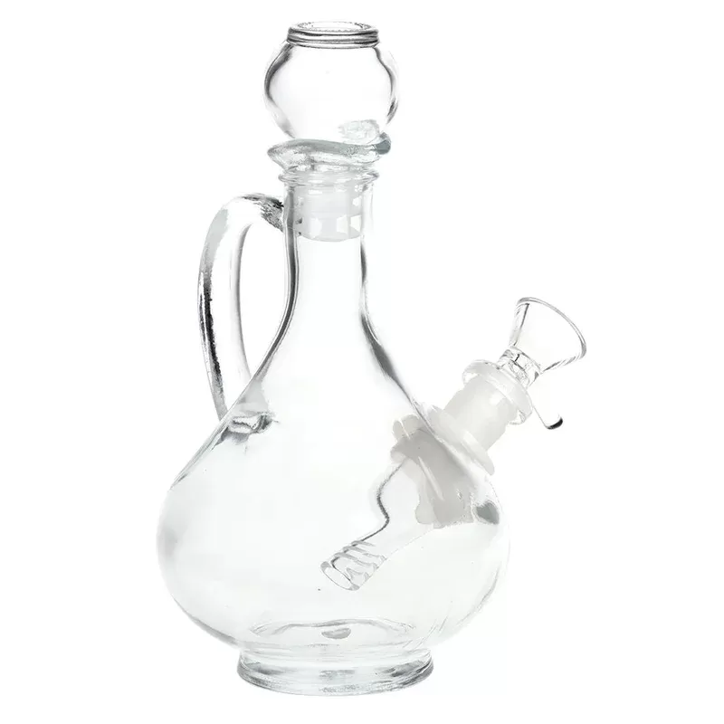 SeshGear Rounded Vintage Glass Water Pipe – 7.75