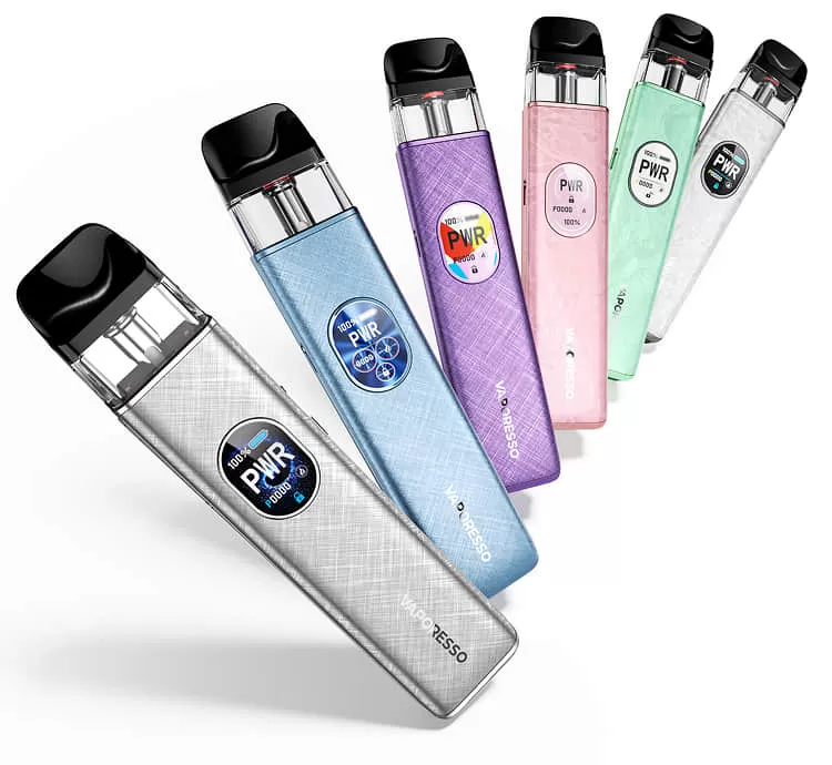 Vaporesso Xros 5 Vape Kit - Blue Silk, Carbon Stripe