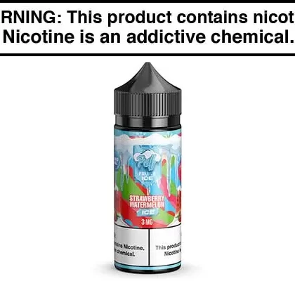STRAWBERRY WATERMELON ICE BY PUFF FRUITS 100ML - Vapejuice