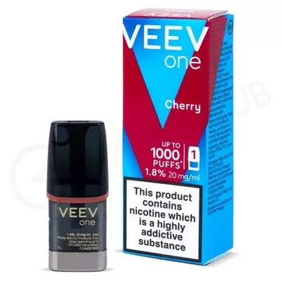 Cherry Veev One Single Prefilled Pod - Ecigpremium