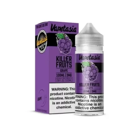 Vapetasia Killer Fruits E-Liquid – Grape 100ml