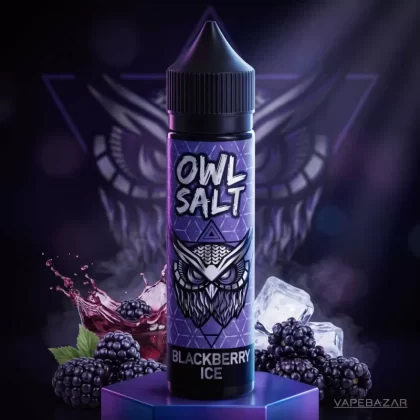 OWL Salt Longfill Blackberry Ice Aroma 10ml in 60ml - 0 mg/ml / 10 ml / 60 ml