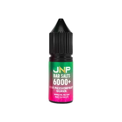 JNP 6000+ Bar Salts Kiwi Passionfruit Guava E Liquid - Nicotine Strength#20mg>10mg (D39A5A)