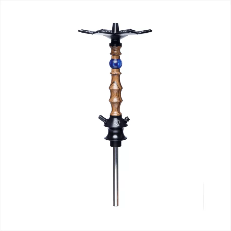 Shisha Karma 1.2 Walnut Blue - Karma / Uszczelka / Talerzyk / Drewno / Niebieski