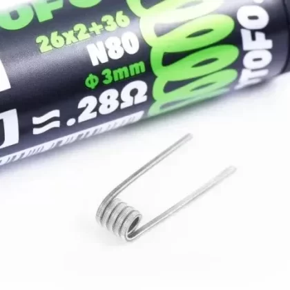 Wotofo Dual Core Fused Claptons 0.28ohm