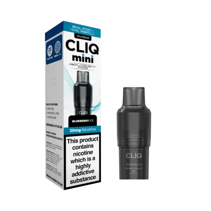 Avomi Cliq Mini Pods - Raspberry Blackcurrant - Ecigwizard