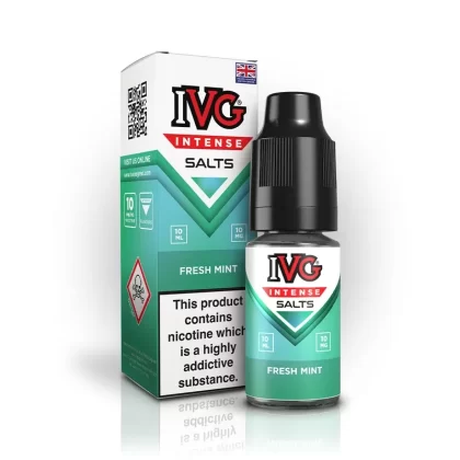 IVG Intense Nic Salt E Liquid Fresh Mint - Nicotine strength#20mg>10mg (FCBEE6) (FCBEE6)