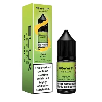 Elux Legend Lemon & Lime Nic Salt E-Liquid - 10mg