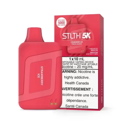 STLTH 5K Disposable Vape – Strawberry Ice