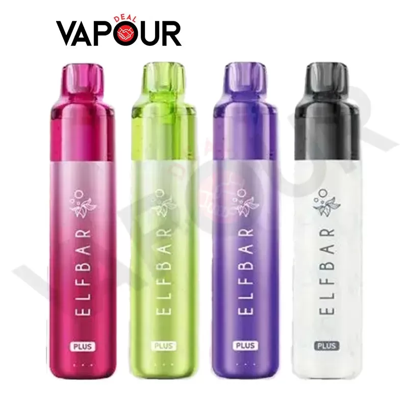 Elf Bar Plus 12 Prefilled Pod Kit - Banana Ice - Vapourdeal Co