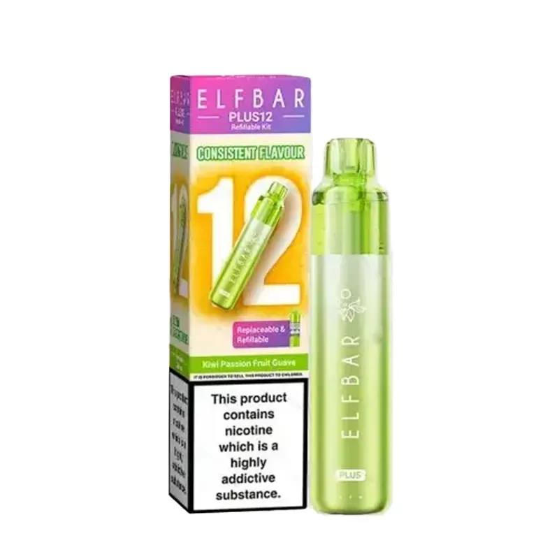 Elf Bar Plus 12 Prefilled Pod Kit - Banana Ice - Vapourdeal Co - Image 3