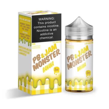 PB & Jam Monster Banana 100ml E-Juice - Ecigmafia