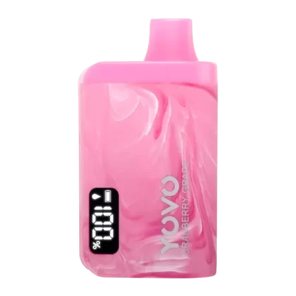 Cranberry Grape YOVO JB8000 - Size#50mg~Nicotine#Single>5 Pack (E08C11)