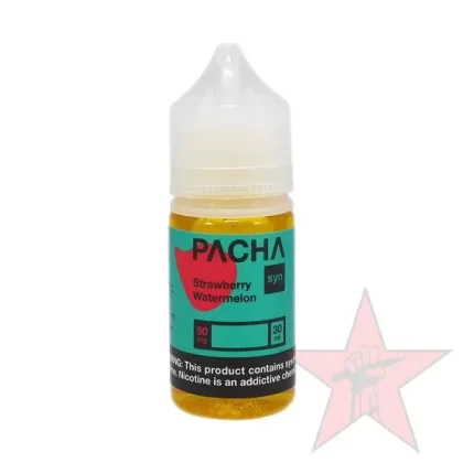 Pacha Mama – Strawberry Watermelon – Salt Nic – 30mL - Nicotine Salt (mg)#25 mg>50 mg