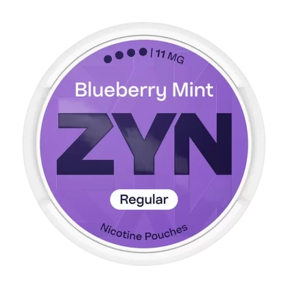 Blueberry Mint ZYN Nicotine Pouches - Medium 11mg - Vapeshop Co