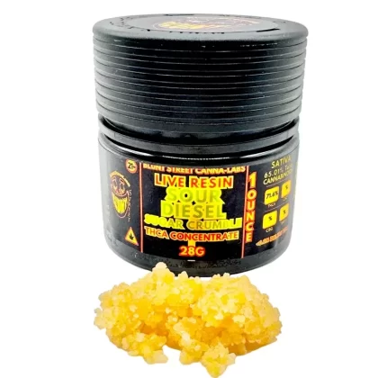 Bulk Sour Diesel Live Resin – 71.6% THCA | 7% Terpenes | Sativa-Dominant