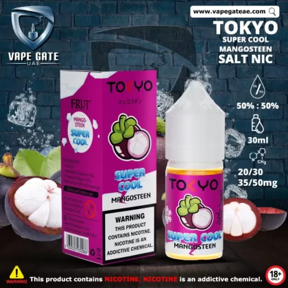 Tokyo Super Cool Mangosteen Saltnic 30ml - 50 mg / 30 ml