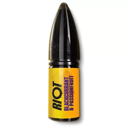 Blackcurrant and Passionfruit by Riot X - 5 mg/ml, 10 mg/ml