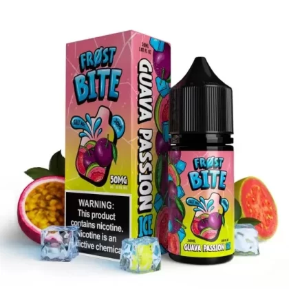 Guava Passion Ice Nicotine Salt by Frost Bite - Vape Product; Vape Product
