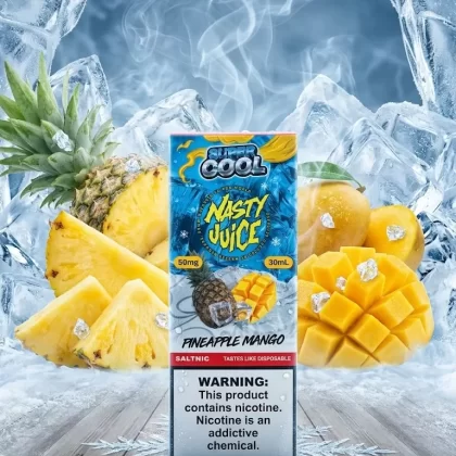 NASTY SUPER COOL PINEAPPLE MANGO SALT ELIQUID