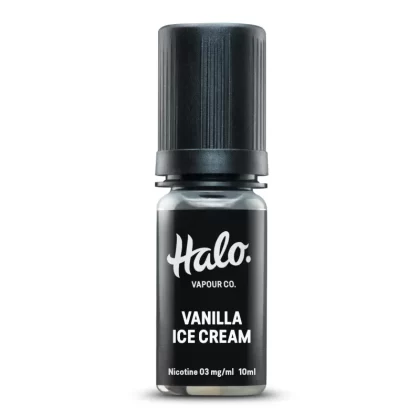 Vanilla Ice Cream by Halo Originals - 3 mg/ml, 6 mg/ml