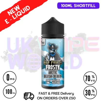 Arctic Blush-Berry Old Pirate Frosty 100ML Eliquid