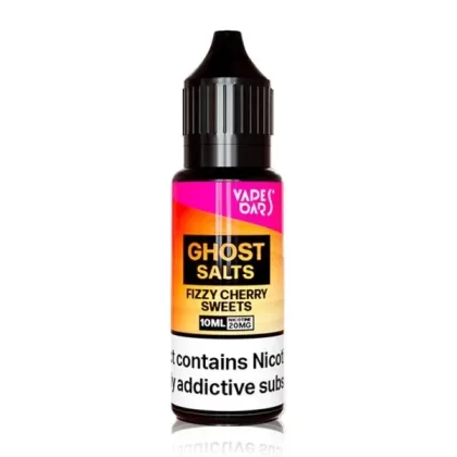Fizzy cherry Sweets 10ml By Ghost Salts - Nicotine Strength#20mg (Salt)>10mg (Salt)