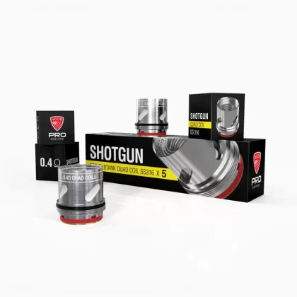 VGOD Shotgun Pro SubTank Coils – 0.4ohm SS316 Flavor Chaser
